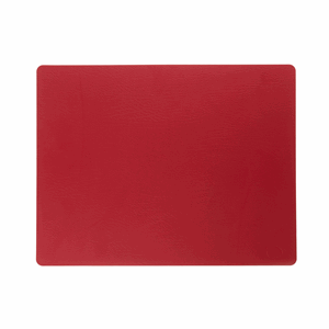 LindDNA - Dækkeserviet - SQUARE L 35x45cm - Bull Red