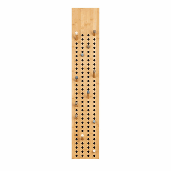 We Do Wood - Knagerække - Scoreboard - Lodret - Bambus - Large