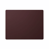 LindDNA - Dækkeserviet -  Table Mat Square - Softbuck Bordeaux - 35x45 cm