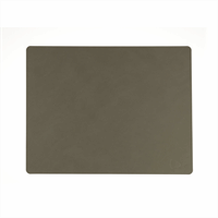 LindDNA - Dækkeserviet -  Table mat Square - Nupo Army Green - 35x45 cm