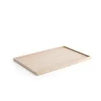 The Oak Men træbakke - Square Tray Large - Eg