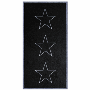 Image of Skriver Collection dørmåtte EcoMat - Star str. 65 x 120 cm