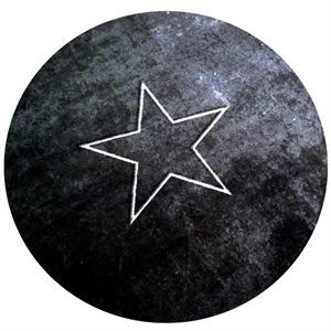 Image of Skriver Collection rundt tæppe Star Ø 150 cm (2 str.)