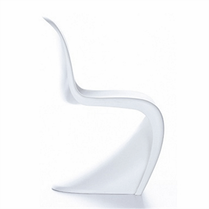 Image of Vitra - Stol - Panton Chair Junior - Hvid