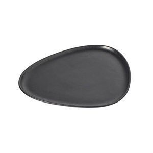 Image of LindDNA - Curve Tallerken - Dinner Plate - 2 stk. - Sort