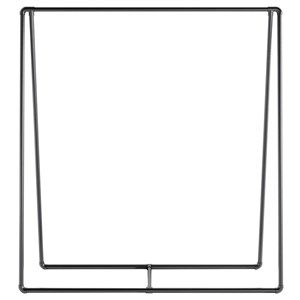Image of Ziito Design - Swing - Tøjstativ - Sort Stål - 170x150 cm
