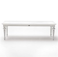 NovaSolo - Provence Spisebord, Hvid