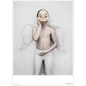 Image of VISSEVASSE plakat - "The Birthday Party" untitled #11 (50x70 cm)