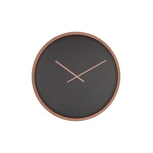 Image of Zuiver - Ur - CLOCK TIME BANDIT - Sort/COPPER