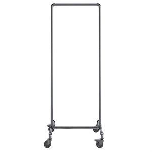 Image of Ziito Design - Tøjstativ - Sort stål - 150x50 cm - Med hjul