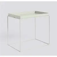 Hay bord - Tray table rectangular - Varm grå