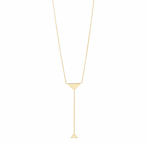 Image of Louise Kragh - Halskæde - Triangle - Guld
