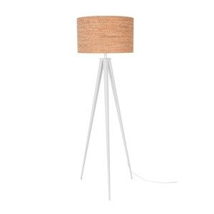 Image of Zuiver - Gulvlampe TRIPOD CORK - Hvid