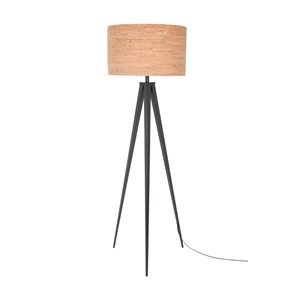 Image of Zuiver - Gulvlampee TRIPOD CORK - Sort