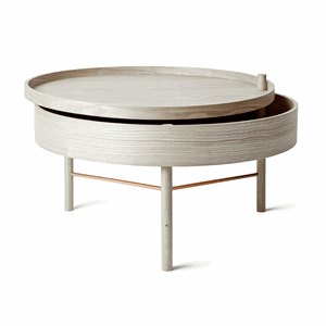 Image of Menu - "Turning Table" - Sofabord - Hvid eg