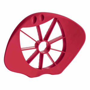 Image of Koziol - TYLER - Apple Corer/Slicer - Solid Raspberry Red