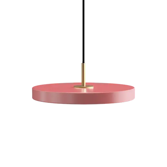 Umage - Pendel - Asteria - Messingtop - Nuance rose - Mini Ø31 cm