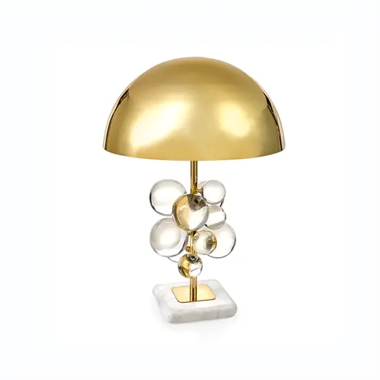 Jonathan Adler - Bordlampe - Globo - Messing/Klar