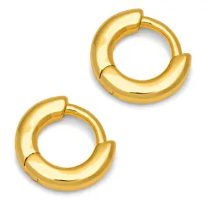 LULU Copenhagen - Øreringe - Buckle Hoops - Small - 1 sæt