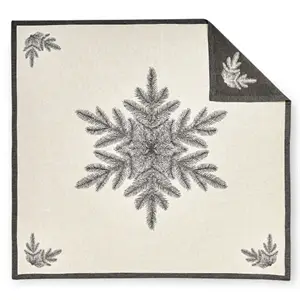 Compliments - Juletræstæppe - Baum Christmas Rug - Grå - 130x130 cm