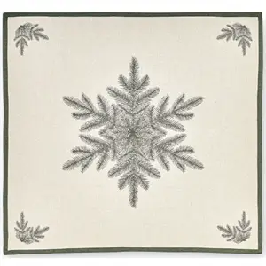 Compliments - Juletræstæppe - Baum Christmas Rug - Grøn - 130x130 cm