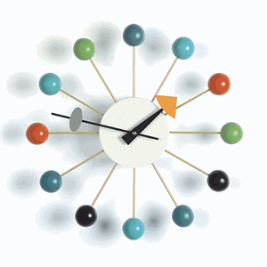Image of Vitra - Ur Ball Clock - Multi color