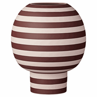 AYTM - VARIA - Skulpturel vase - Rosa/Bordeaux