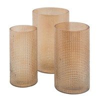 Au Maison - Vase - Manhattan - Honey (Sæt med 3 stk.)