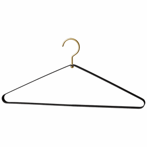 Image of AYTM - "Vestis" Bøjle (sæt med 2 stk.) - Sort og guld