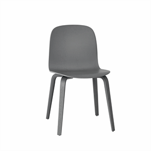 Image of Muuto - Visu Chair - (Mørk Grå/Mørk Grå)