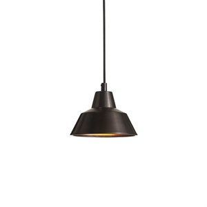 Image of Værkstedslampe i Ø 18 cm - Brunet kobber