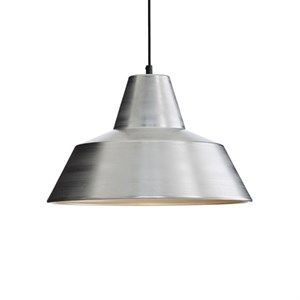 Image of Værkstedslampe i Ø 50 cm - Aluminium