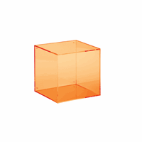 Neon Living - Wall Box Square - orange