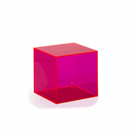 Neon Living - Wall Box Square - pink