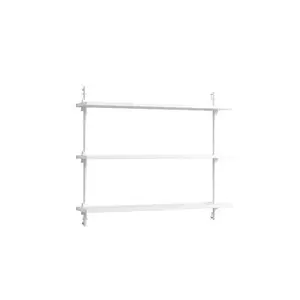 MOEBE - Wall Shelving 65 1, White/white