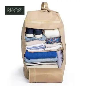 KAOS - Rygsæk, Weekend bag - 40 Liter - 28x50x28 cm - Beige