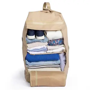 KAOS - Rygsæk, Weekend bag, Beige, 40 Liter, 28x50x28 cm