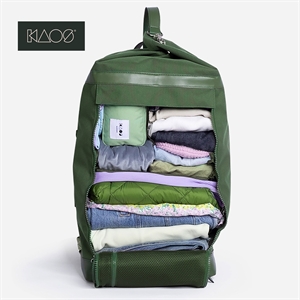 KAOS - Rygsæk, Weekend bag - 40 Liter - 28x50x28 cm - Grøn