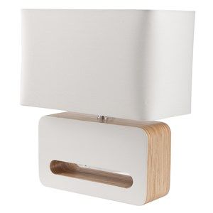 Image of Zuiver - Bordlampe WOOD - Hvid
