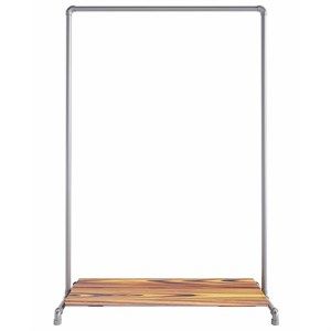 Image of Ziito Design - WOOD LOW SHELF - Tøjstativ - Eldr - 150x100 cm