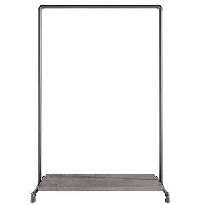 Image of Ziito Design - WOOD LOW SHELF - Tøjstativ - Sort Aska - 150x50 cm