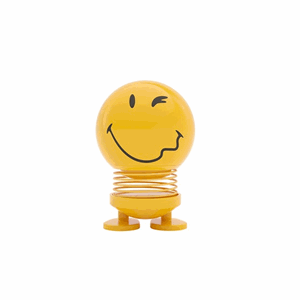 Image of Hoptimist - Baby Smiley Wink - Gul