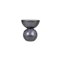 Specktrum - "Shadow Square" Candle Holder - Black/purple 