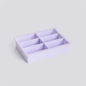 HAY - Isterningebakke - Ice Cube Tray - 6 Stick Cubes - XX-Large - Lilla