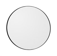 AYTM - Circum spejl Ø70 cm - sort
