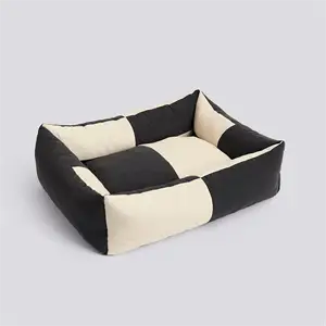 Hay - Hundekurv - Dogs bed - Sort, hvid - Large - 75x96 cm