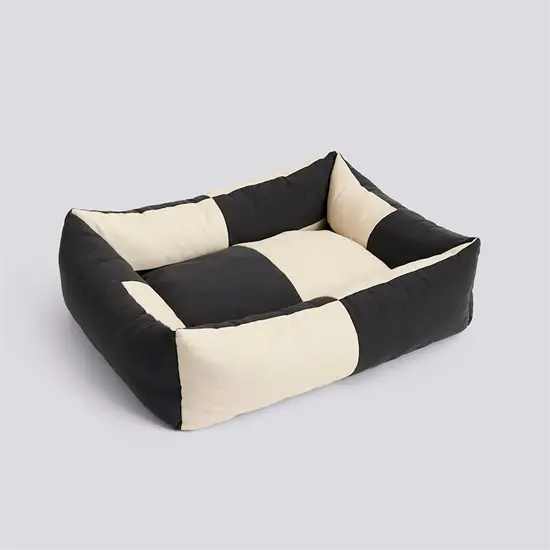 Hay - Hundekurv - Dogs bed - Sort, hvid - Large - 75x96 cm