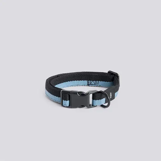 Hay - Hundehalsbånd - Dogs Collar Flat - Blue/black - S/M