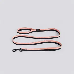Hay - Hundesnor - Dogs Leash-Flat - Pink, black - M/L