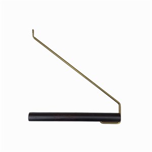 Nordic Function - Add More bøjlestang - Black Oak/Brass